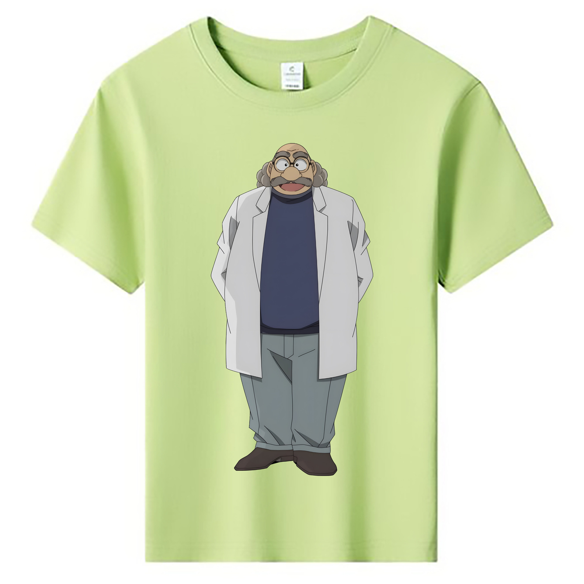 （画像用） 名探偵コナン あがさ ひろし Detective Conan Agasa Hiroshi 綿100％キッズTシャツ（フロントプリント）